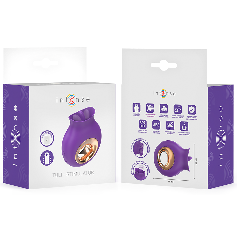 Intense Tuli Klitorisstimulator 9 Vibrationen & 9 Oszillationen