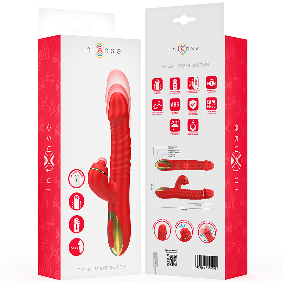 Intense Thalia Vibration & Stoss & Tapping Red