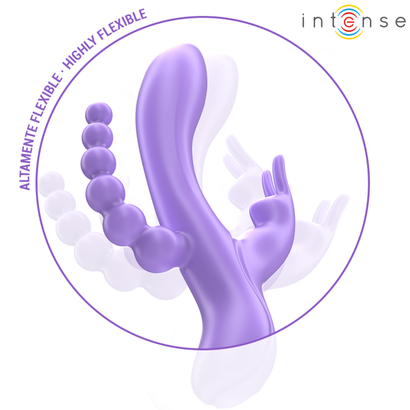 Intense Miko Dreifachvibrator Rabbit & Stimulator & Anal 7