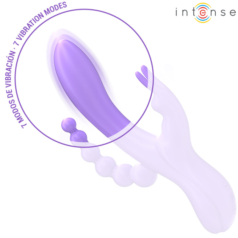 Intense Miko Dreifachvibrator Rabbit & Stimulator & Anal 7