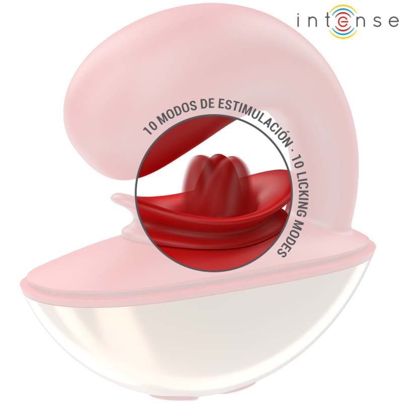 Intense Mariah Vibrator & Stimulator in U-form 10 Vibrationen Rot