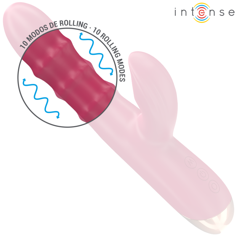 Intense Chloe Multifunktionsvibrator 3 in 1 Rot
