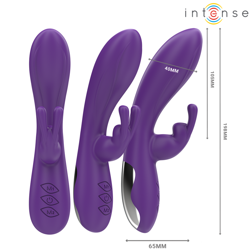 Intense Randall Rabbit Vibrator 10 Vibrationen Lila