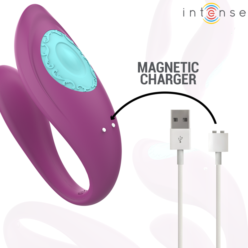 Intense Annie U-förmiger Vibrator und Stimulator Lila