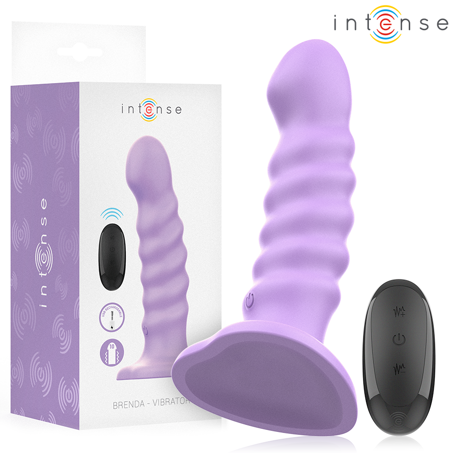 Intense Brenda Vibrator Grösse M Spiralendesign 10 Vibrationen