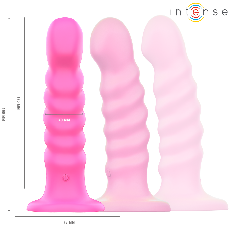 Intense Cindy Vibrator Grösse L Spiralendesign 10 Vibrationen