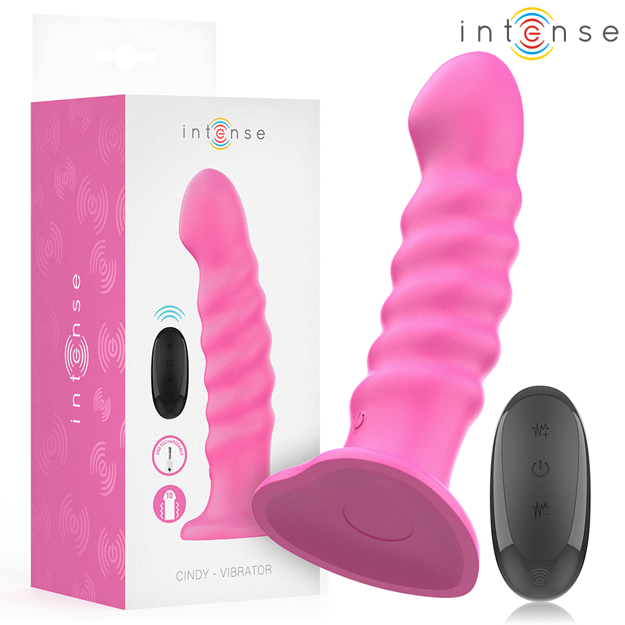 Intense Cindy Vibrator Grösse L Spiralendesign 10 Vibrationen