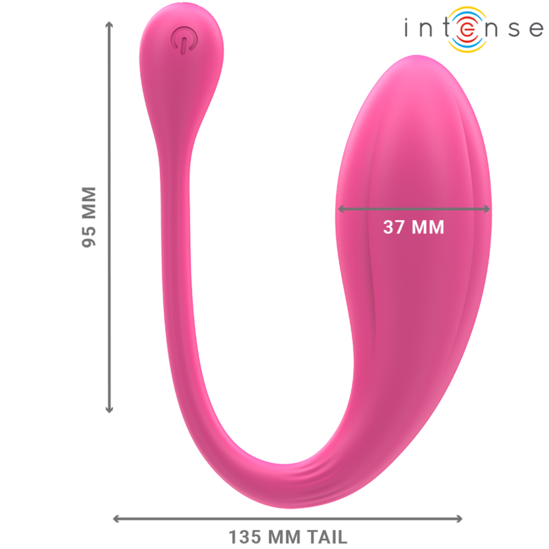 Intense Janice U Vibrator Doppelstimulation 10 Vibrationen Rosa