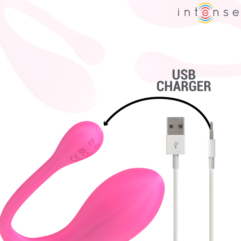 Intense Janice U Vibrator Doppelstimulation 10 Vibrationen Rosa