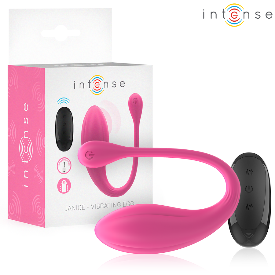 Intense Janice U Vibrator Doppelstimulation 10 Vibrationen Rosa