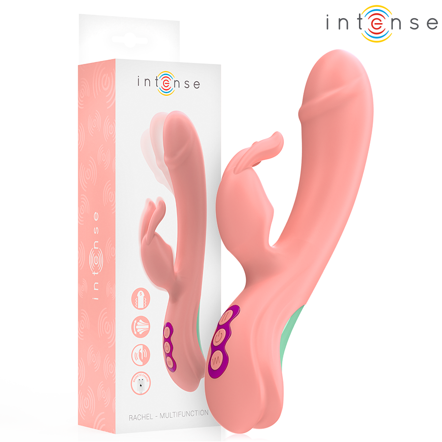 Intense Rachel Rabbit Vibrator 5 Vibrationen Rosa