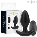 Intense Joey Anal Plug 10 Vibrationen Schwarz Fernbedienung