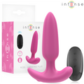 Intense Ross Anal Plug 10 Vibrationen Rosa Fernbedienung