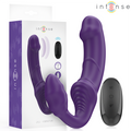 Intense Jill Doppelvibrator 20 cm Lila Fernbedienung