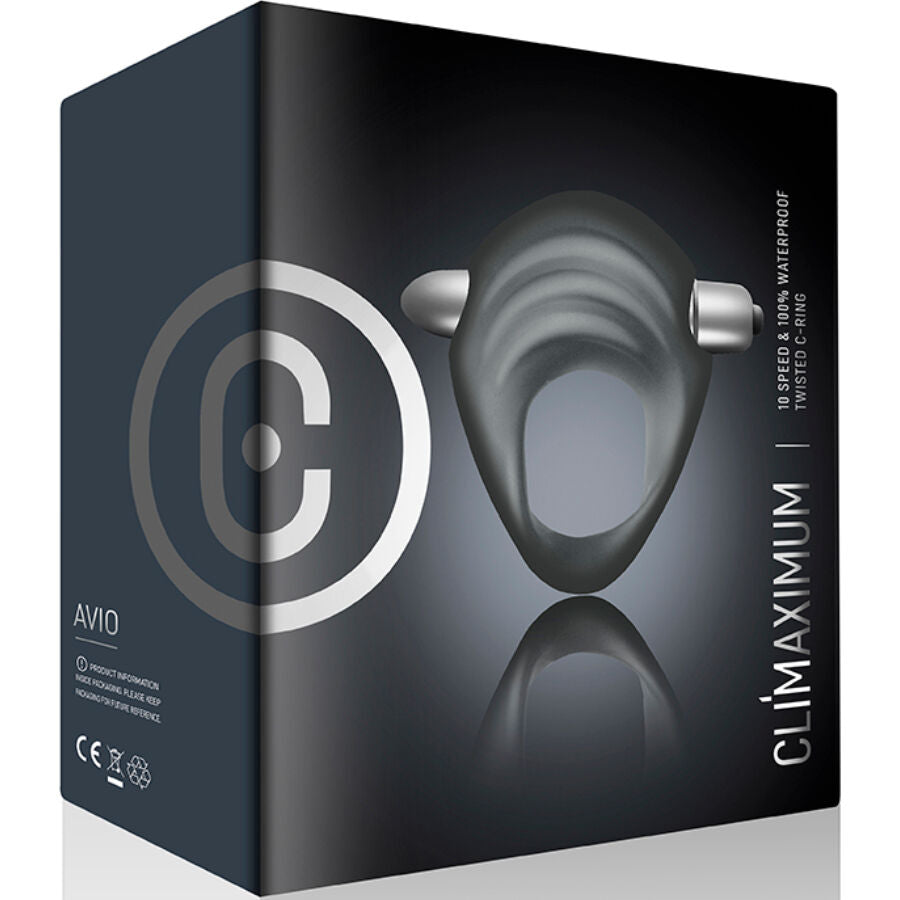 Climaximum Avio – Vibrierender Penisring mit Bullet, 10 Stufen