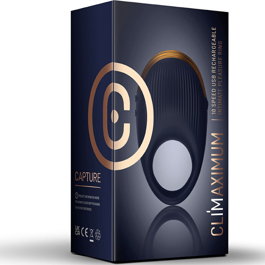 Climaximum Capture – Vibrierender Penisring für Paare, 10 Stufen