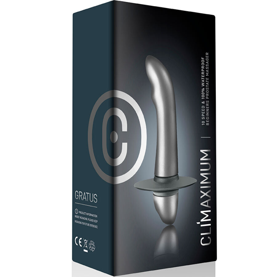 Climaximum Gratus – Anfänger-Prostatavibrator, 10 Stufen