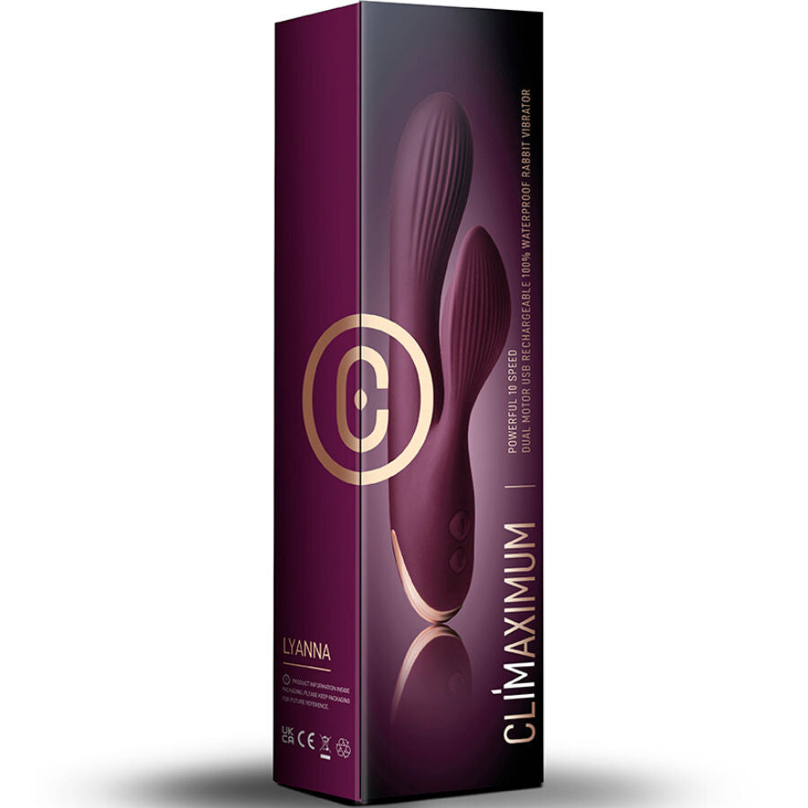 Climaximum Lyanna – Rabbit-Vibrator, 2 Motoren, 10 Stufen