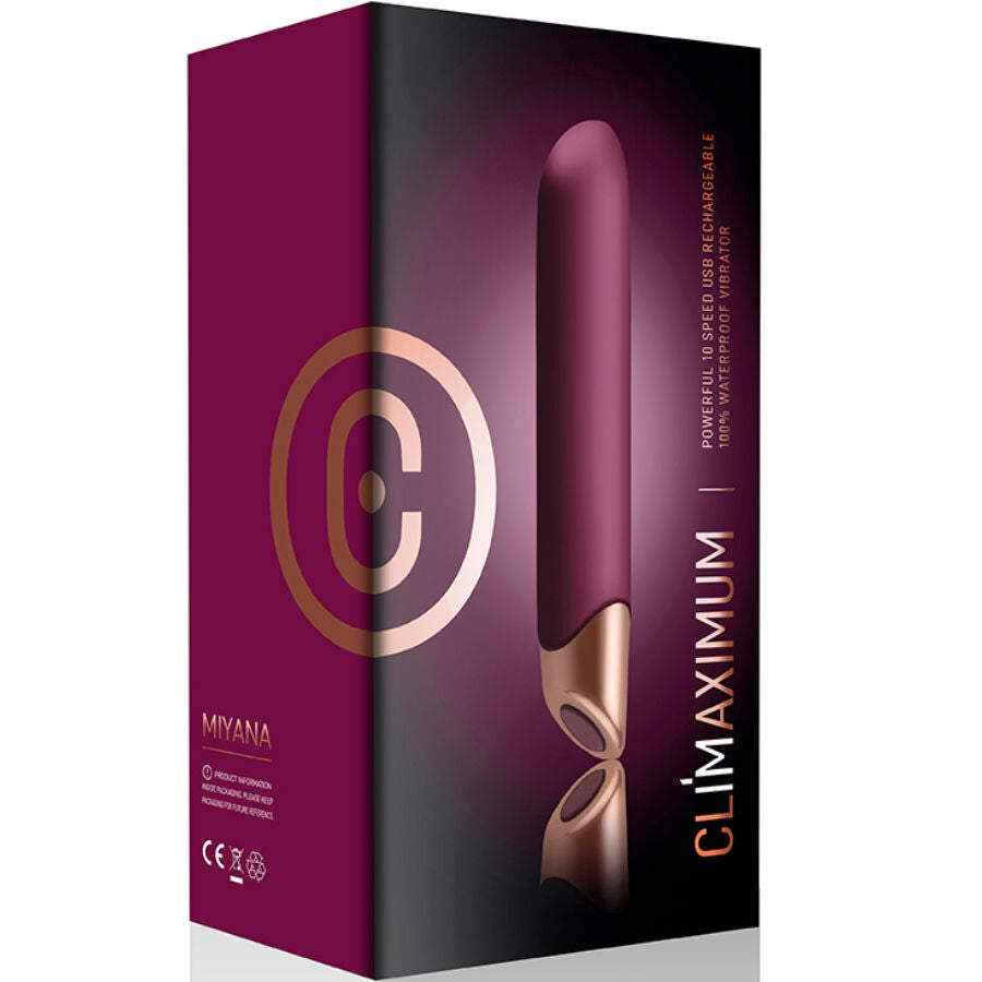 Climaximum Miyana – Klassischer Vibrator, 10 Stufen