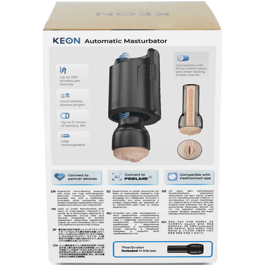 KIIROO Keon WiFi Combo + Feel Stroker Masturbator