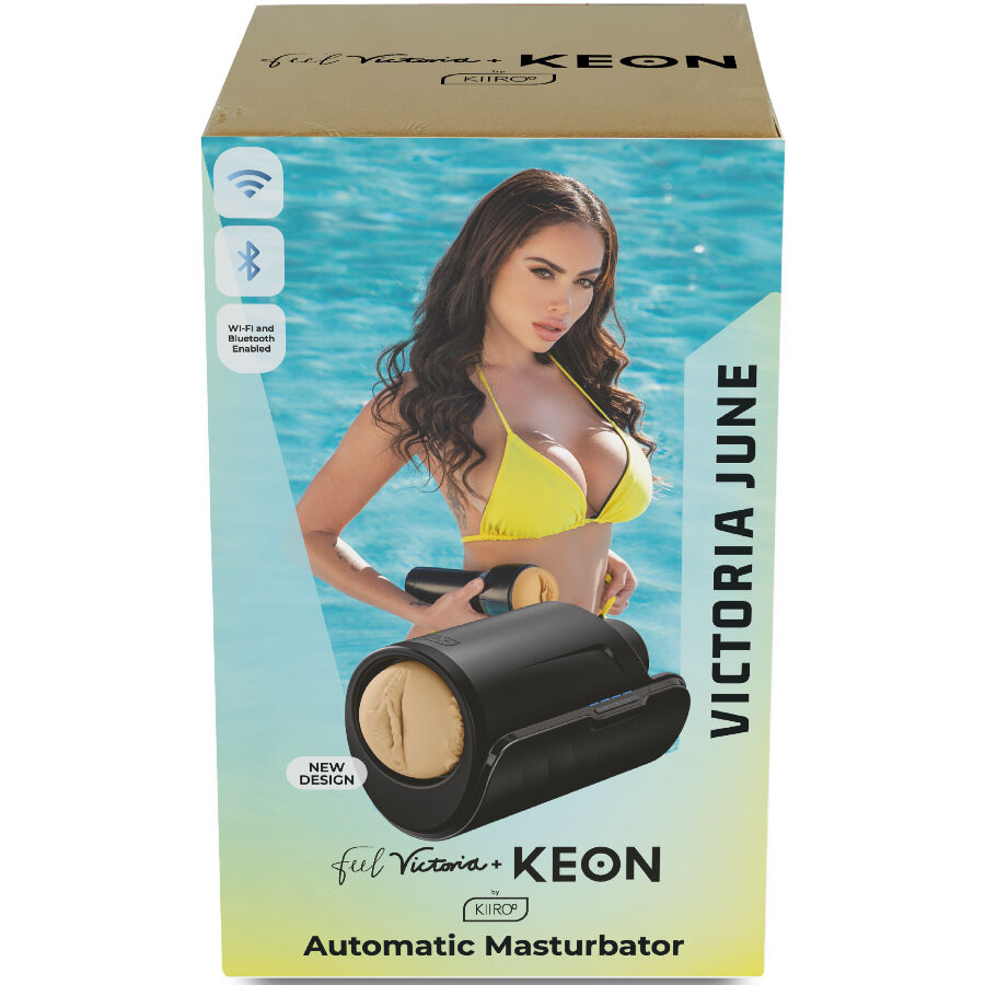 Kiiroo Keon WiFi Combo Victoria June – Masturbator + Feel Stroker