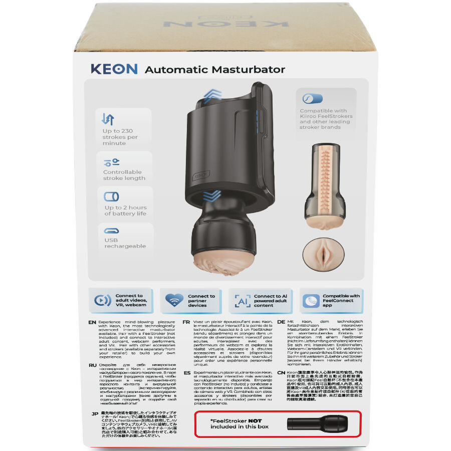 Kiiroo Keon WiFi – Automatischer Masturbator, app-gesteuert