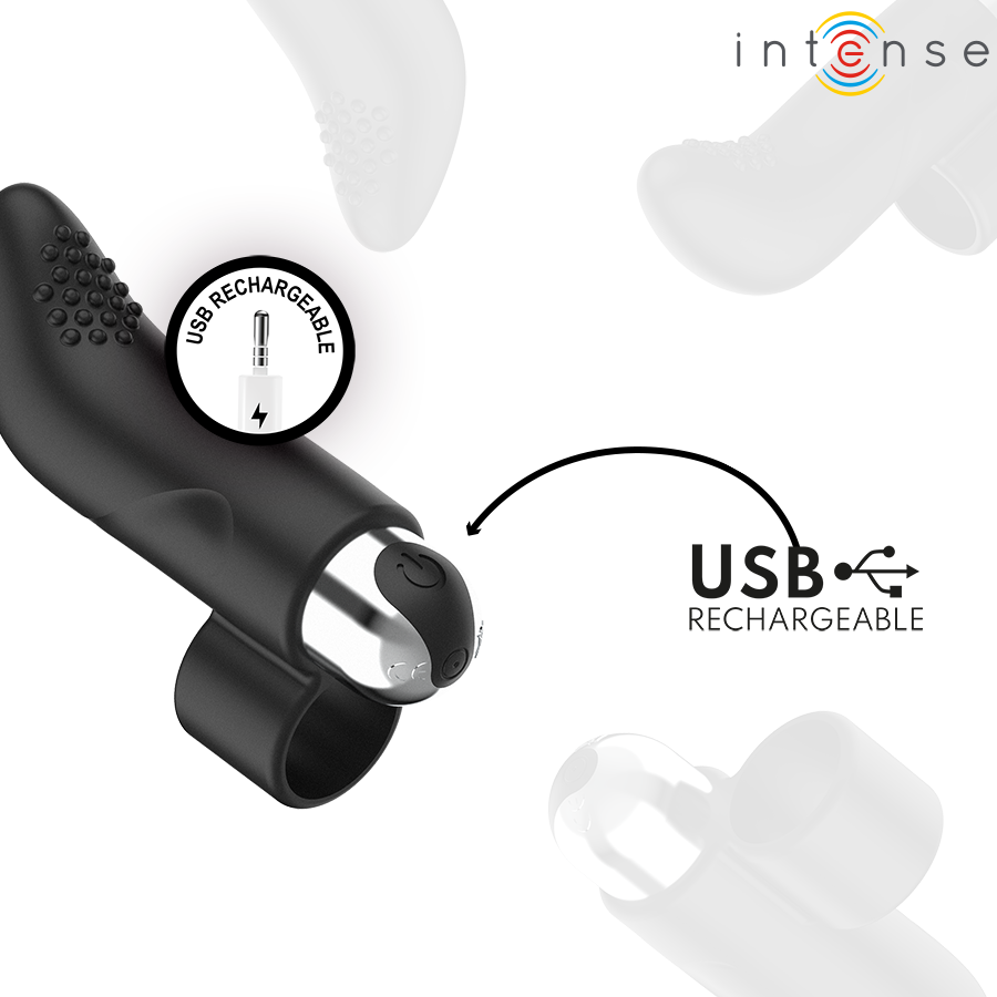 Intense Damiano – Fingerstimulator, wiederaufladbar