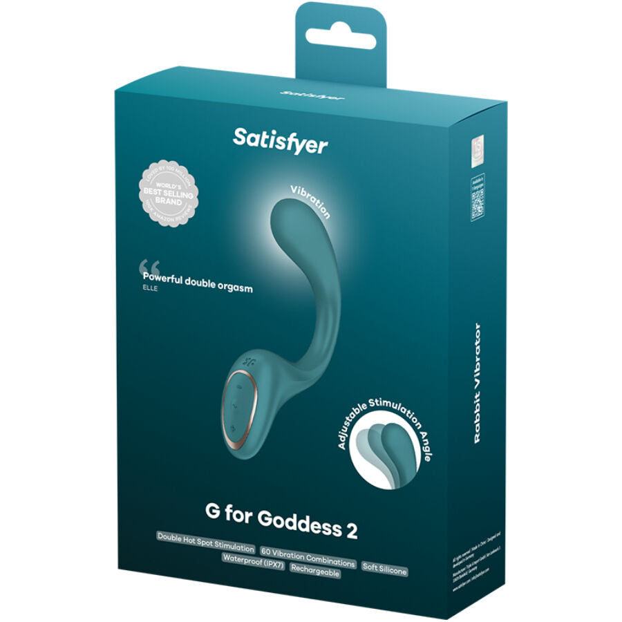 Satisfyer G for Goddess 2 – Rabbit-Vibrator – grün