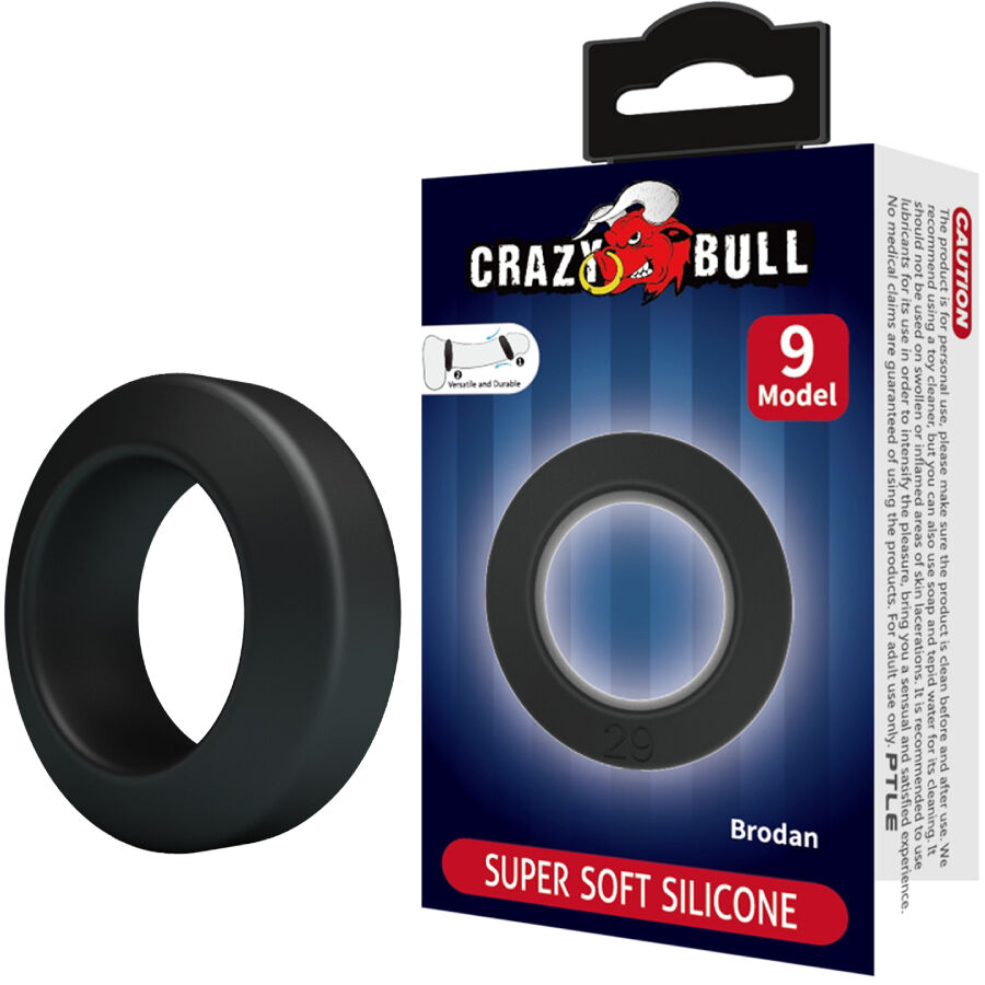 Crazy Bull Brodan – Silikon-Penisring Modell 9