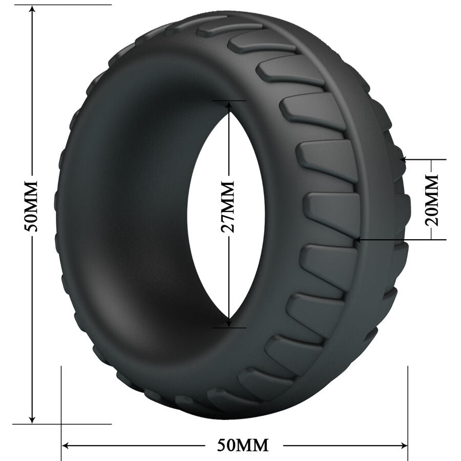 Crazy Bull Dilson – Silikon-Penisring Modell 3