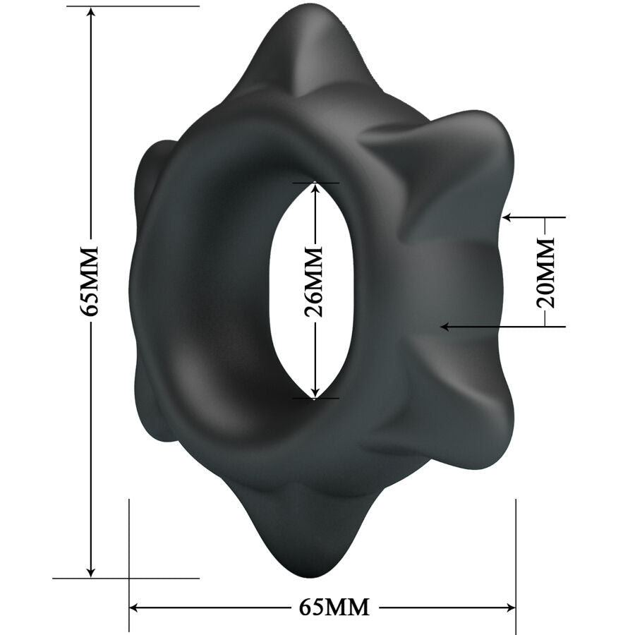 Crazy Bull Ethaniel – Silikon-Penisring Modell 11