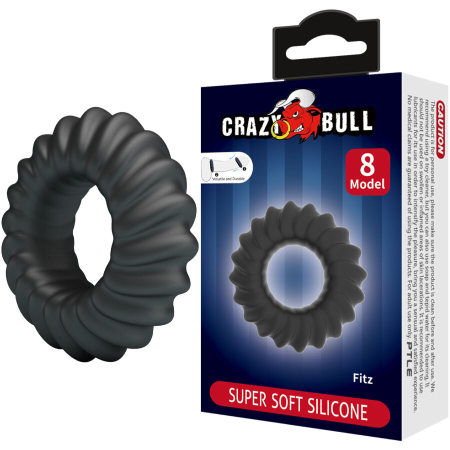 Crazy Bull Fitz – Silikon-Penisring Modell 8