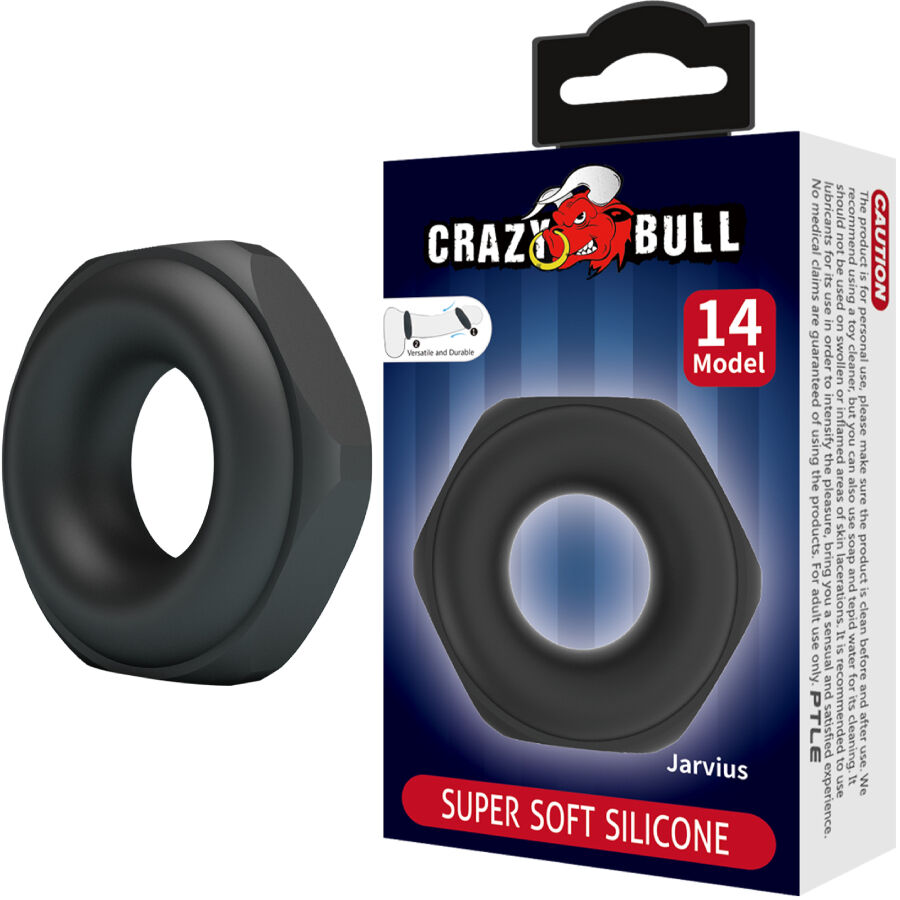 Crazy Bull Jarvius – Silikon-Penisring Modell 14