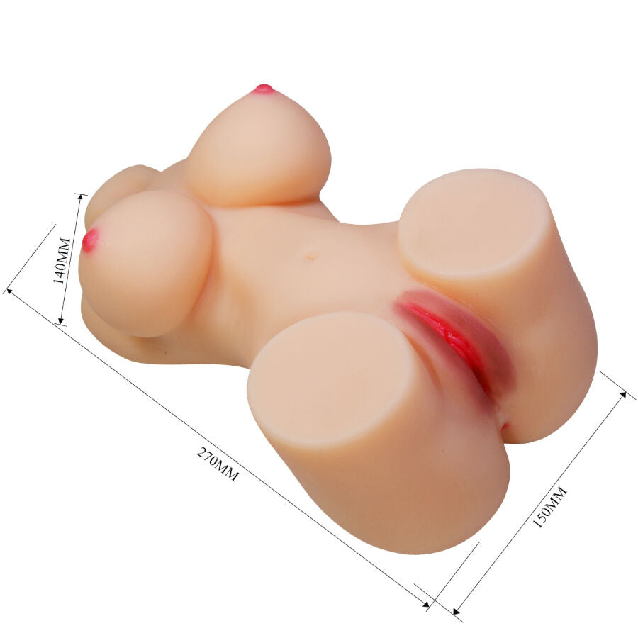 Crazy Bull Hetty – Realistischer Frauentorso mit Vagina & Anal, 1,9 kg