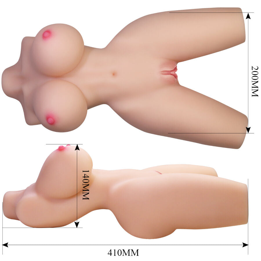Crazy Bull Lily – Realistischer Frauentorso mit Vagina & Anal, 4 kg