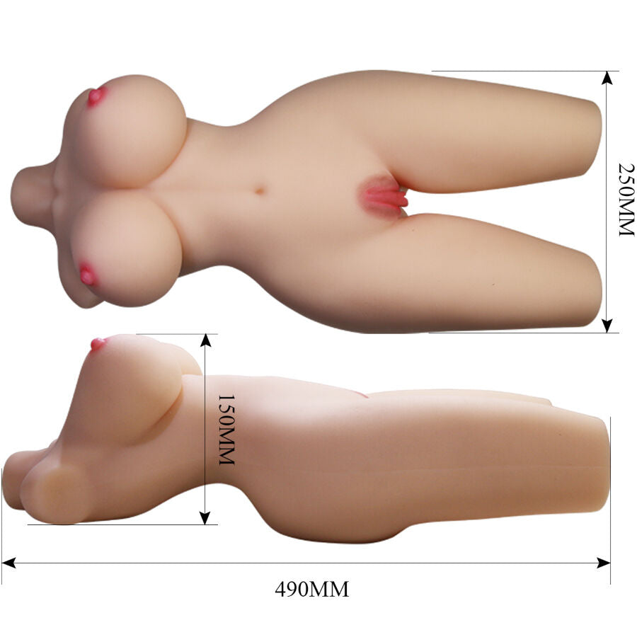 Crazy Bull Tiffany Frauentorso Vagina & Anal, 5,5 kg