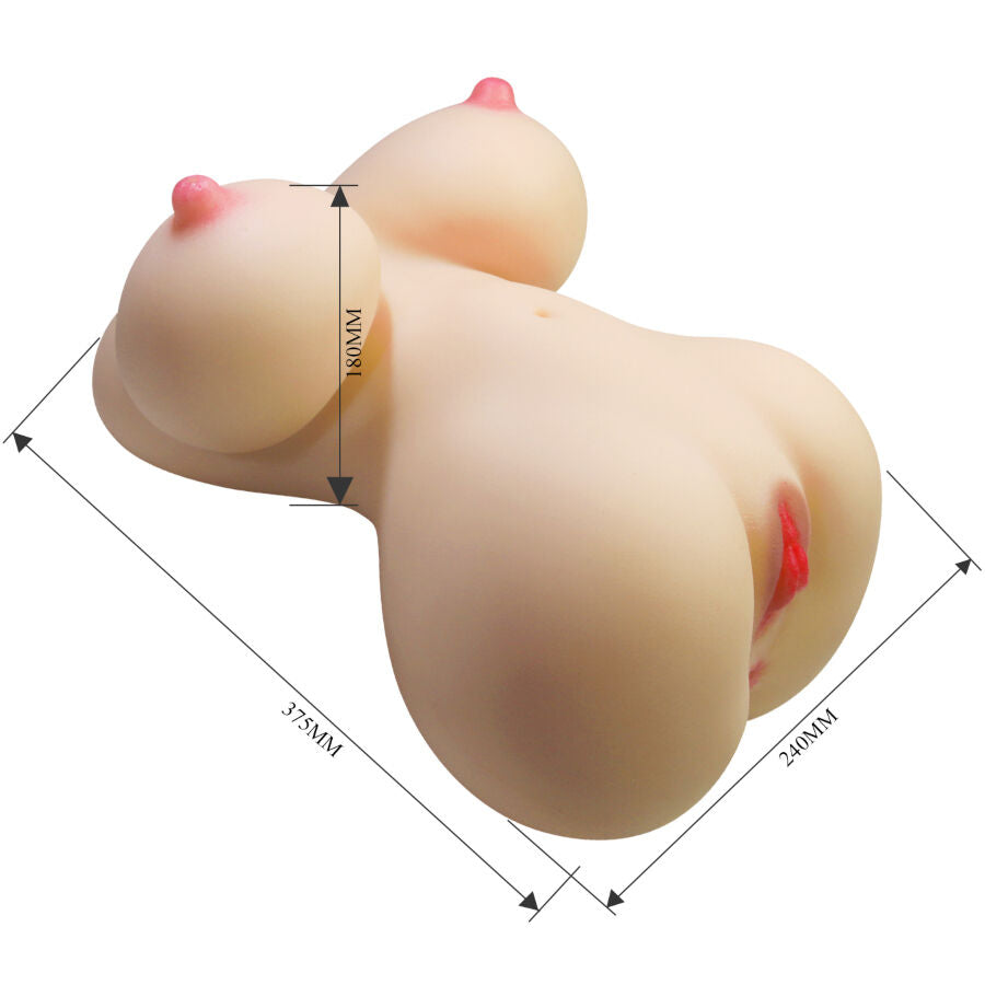 Crazy Bull Fiona – Realistischer Frauentorso mit Vagina & Anal, 7,1 kg