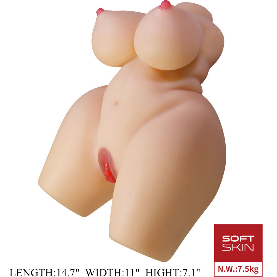 Crazy Bull Grace – Realistischer Frauentorso mit Vagina & Anal, 7,5 kg