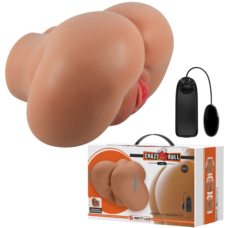 Crazy Luna Vibrator Butt mit Realistischer Vagina und