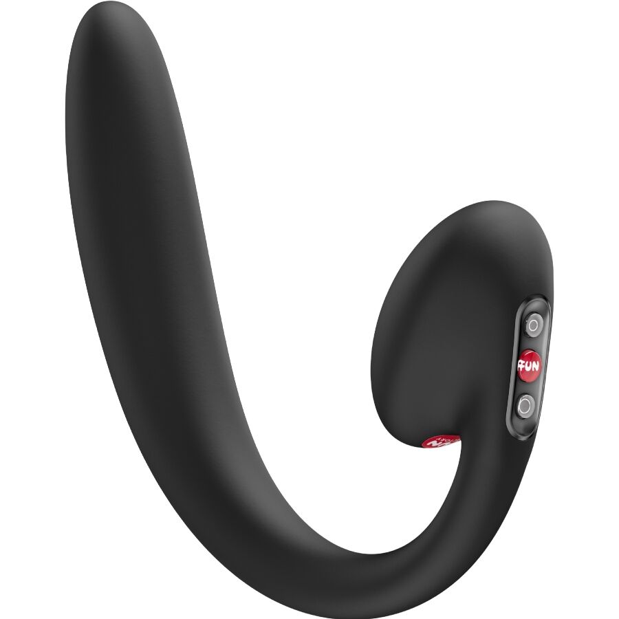 Fun Factory Crescendo Insertable Doppel-Air-Pulse-Vibrator – Schwarz