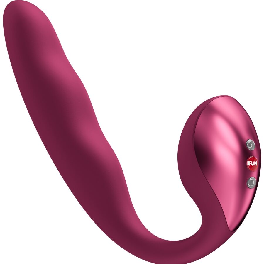 Fun Factory Allegro Insertable Doppel-Air-Pulse-Vibrator – Weinrot