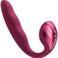 Fun Factory Allegro Insertable Doppel-Air-Pulse-Vibrator – Weinrot