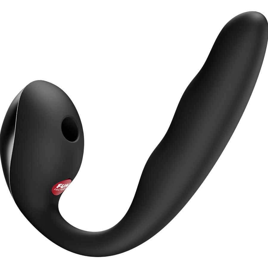 Fun Factory Allegro Insertable Doppel-Air-Pulse-Vibrator – Schwarz