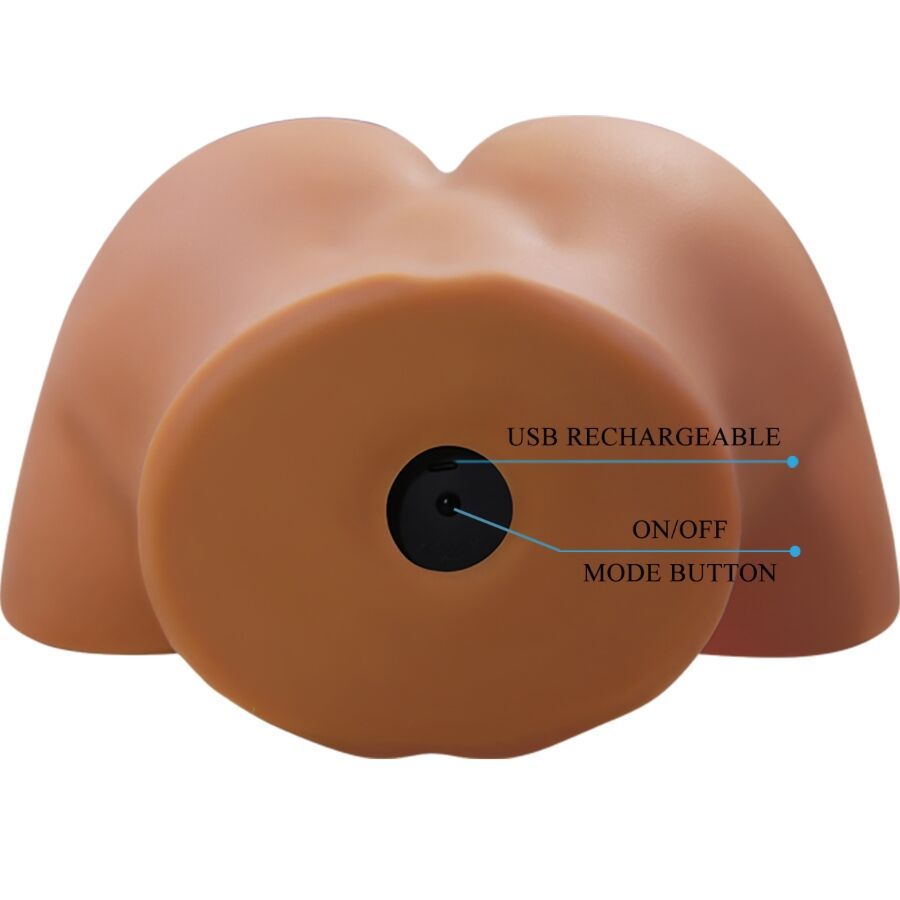 Crazy Bull Geriann – Realist. Hintern-Vibrator & Sauger
