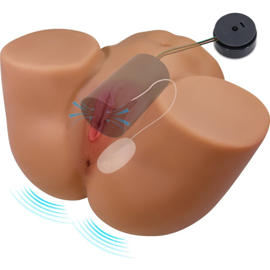 Crazy Bull Geriann – Realist. Hintern-Vibrator & Sauger