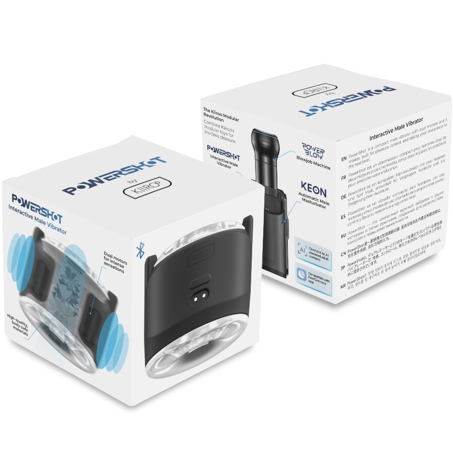 KIIROO PowerShot – Maennlicher Taschenvibrator