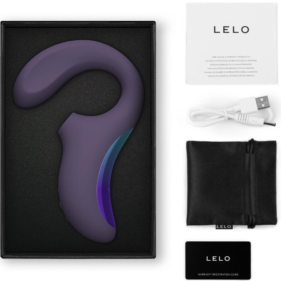 LELO Enigma Wave Dreifach-Vibrationsmassager – Cyber Purple