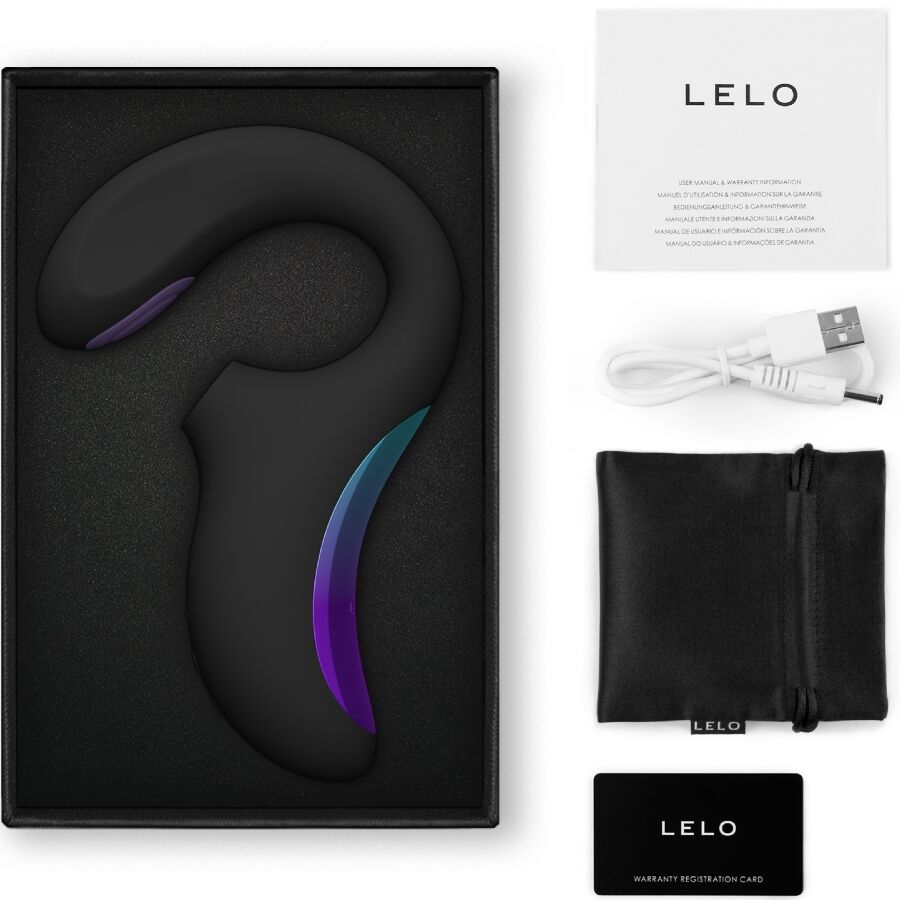 LELO Enigma Doppel-Schallvibrator G-Punkt – Schwarz