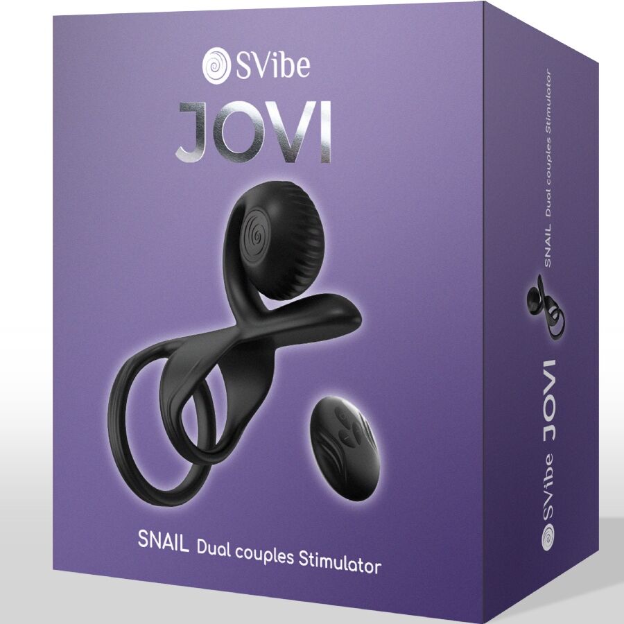Snail Vibe Jovi Paarring – Fernbedienung, Schwarz