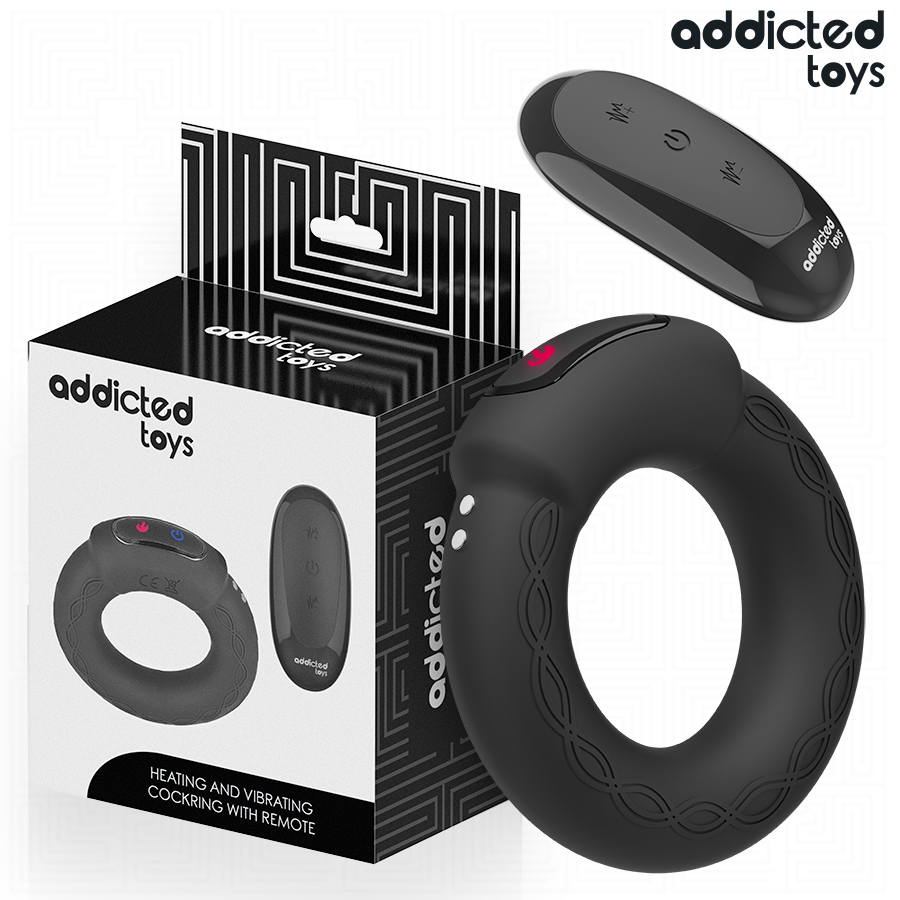 Addicted Toys Cock Ring – Vibration, Waerme & Fernbedienung